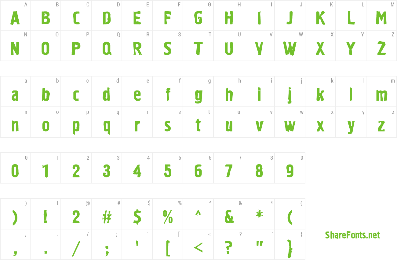 Font Graffiti1C preview